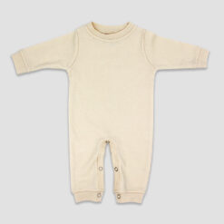 Baby Sleep N Play Pajamas - 100% Cotton - Natural