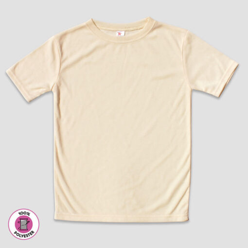 Blank Toddler T-Shirts for Sublimation - LG4556 - Natural | The Laughing Giraffe