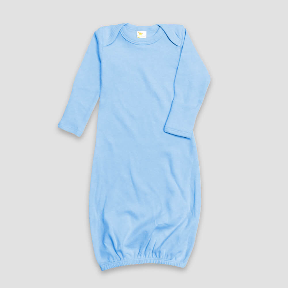 100% Cotton Giraffe Print Short-sleeve Navy Blue Baby Romper