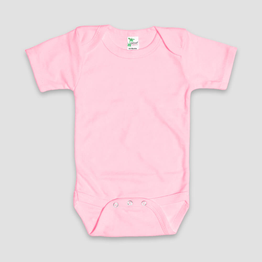 Baby Onesie Short Sleeve – Polyester Cotton Blend