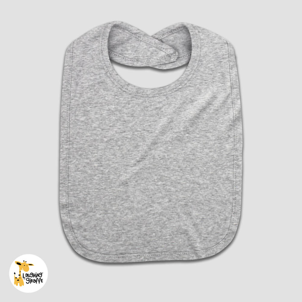 Plain white clearance baby bibs