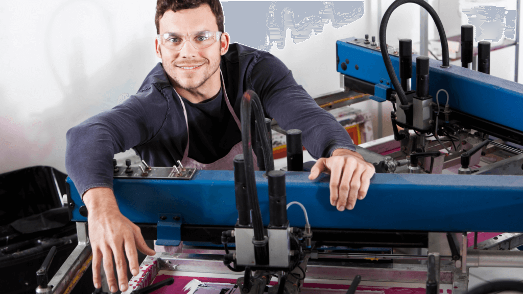 Setting Up Screen Printing Process