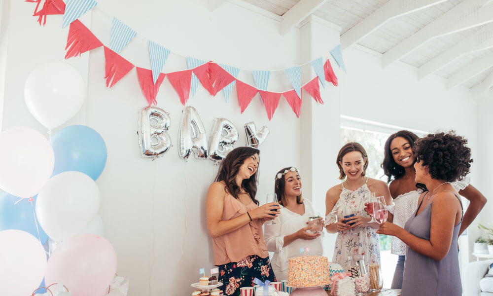 How to Setup a Baby Onesie Decorating Station - The Laughing Giraffe