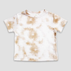 Baby Crew Neck T-Shirt Polycotton blend Latte - LG3506LT - The Laughing Giraffe®