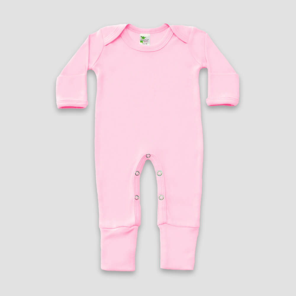 Baby Footed Pajamas w/ fold over Mittens | Kids Blanks by Zoe
