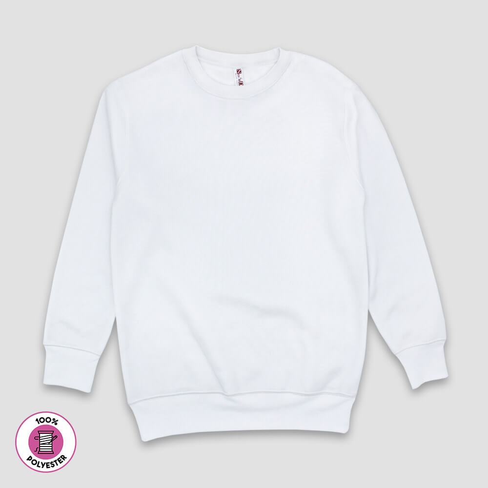 RTS - High Quality 100% Polyester Crewneck Sweatshirt – Pro Blanks