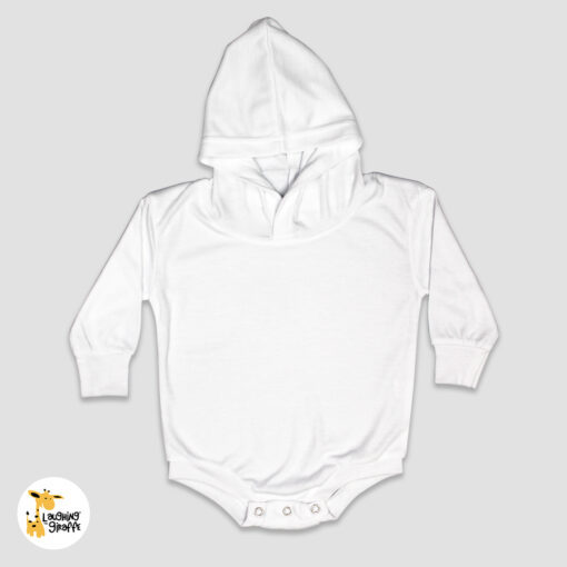 LG4308 - Long Sleeve Baby Hooded Bubble Romper - The Laughing Giraffe
