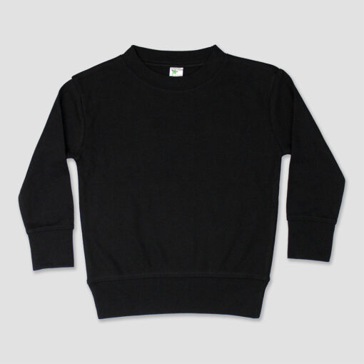 LG3599D - Wholesale Black Toddler Pullover Shirt - Wholesale Blanks
